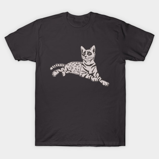 Bengal Cat :: Canines and Felines T-Shirt by Platinumfrog